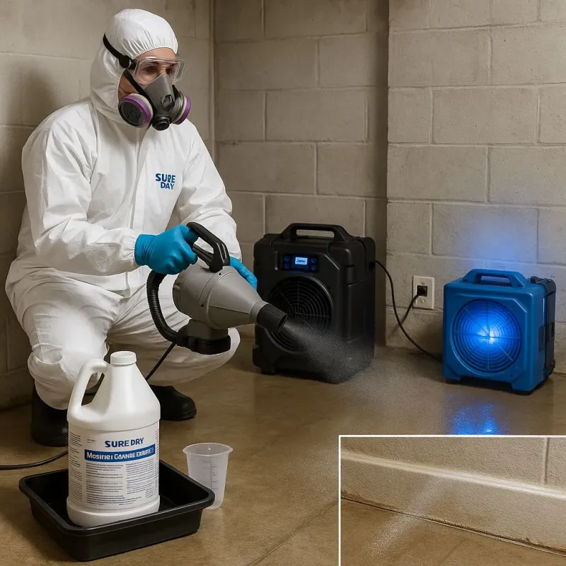 Sanitization and Odor Removal process in Poth, TX