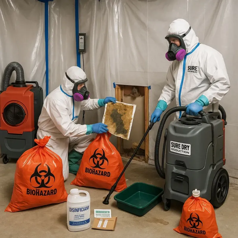 Contaminated Water Handling Protocols process in Poth, TX