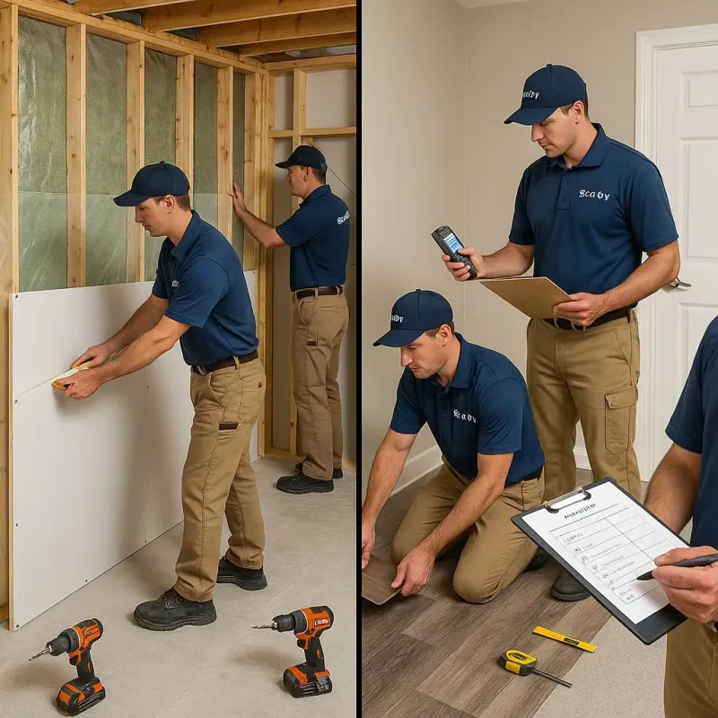 Repairs and Reconstruction process in Poth, TX