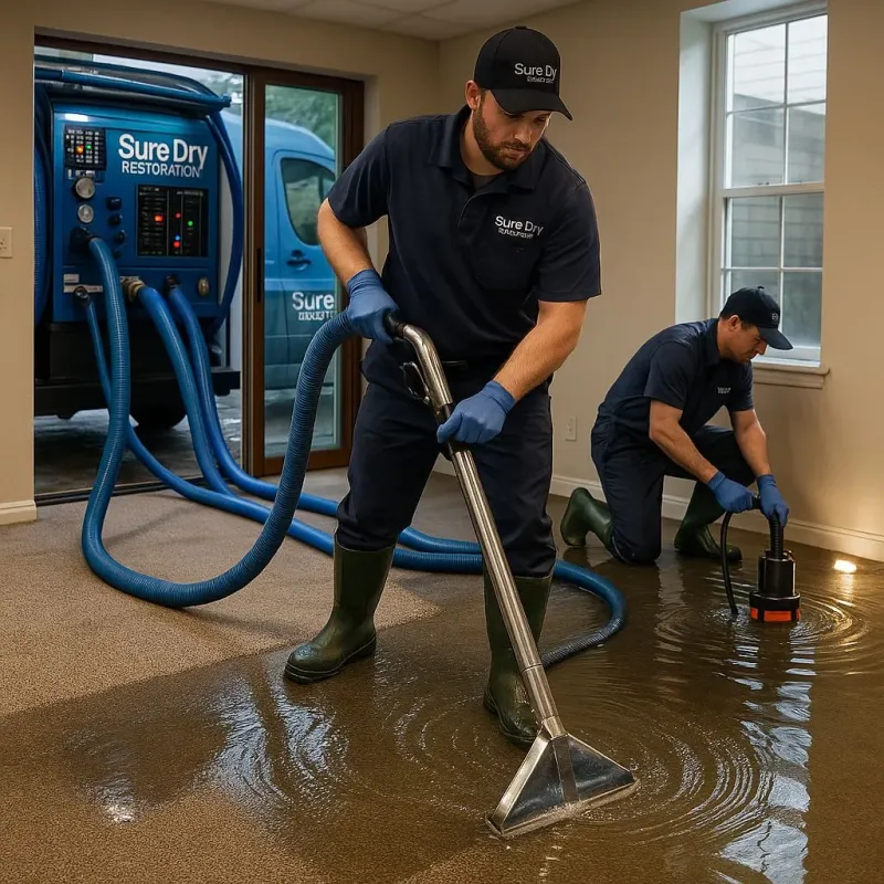 Water Extraction and Removal process in Poth, TX
